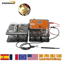 Pen Type Plating Machine Jewelry Silver Gold Electroplating Processing Tools With Beaker For Jeweler Plating Decoration