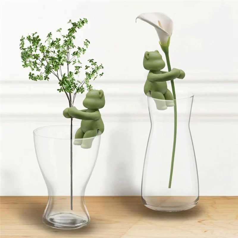 4 Pcs Plant Propagation Bear Stem Support Plant Cutting Holders Plant Nurturing Supports-A77G