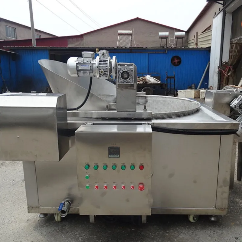 Large Capacity Restaurant Gas Fryer 20kg 50kg 100kg Bacon Fryer Machine with Automatic Stirring