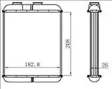 

346680 heater radiator for ASTRA G DELPHI type