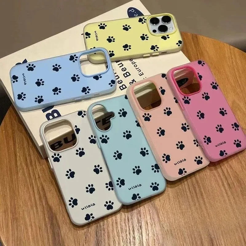 

Paw Print 2 in 1 Phone Case For Honor 400 Pro Lite Smart 200 Pro 90 Smart 70 Lite Magic 7 6 5 Lite Cat Paw Animal Cover
