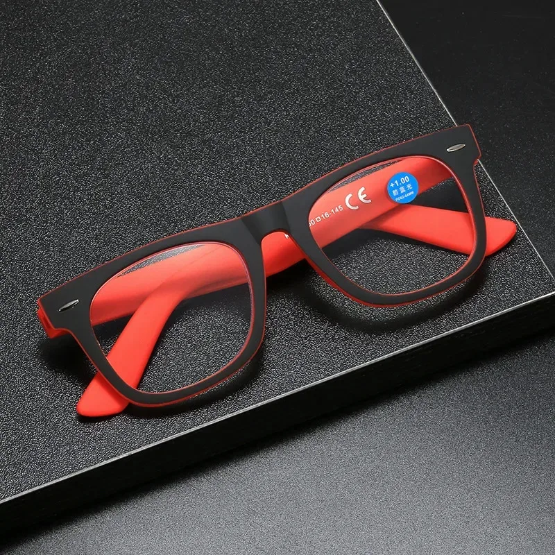 2025 New Ultra Light Large Frame Presbyopia Glasses High-definition Elderly Reading Glasses Anti Blue Light Far Sight Glasses image 3