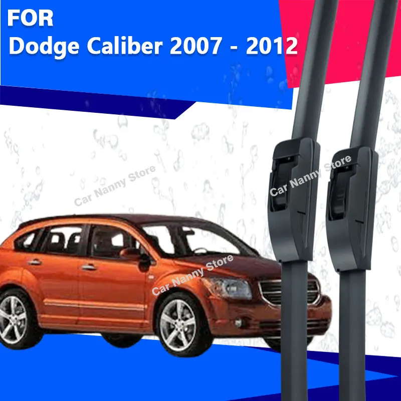 

Щетки лобового стекла для Dodge Caliber 2007-2012 Автомобильные дворники Резиновая полоса стеклоочистителя Мягкая резина 2008 2009 2010 2011
