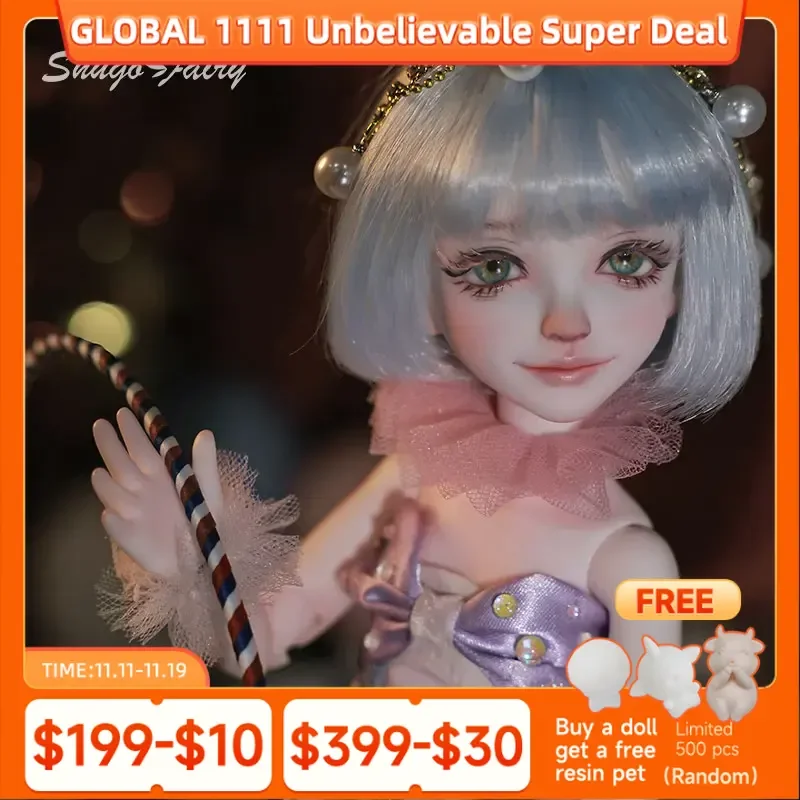 

ShugaFairy Acrobat 1/6 Bjd кукла полный набор Хэллоуин цирковой стиль вечерние винтажный стиль куклы высокое качество шарнирная кукла