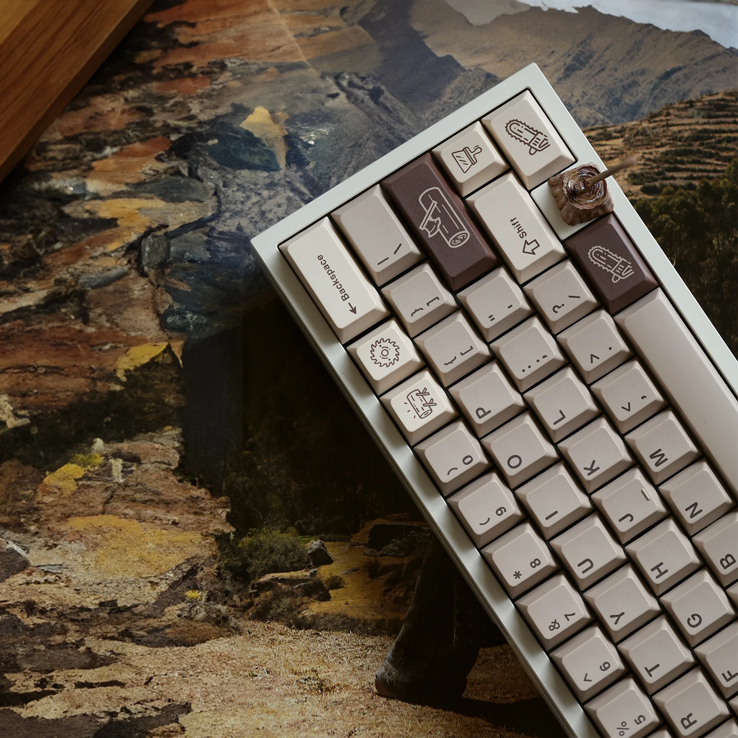 Jkdk Studio Timmerman Pbt Thermisch Sublimatie Kersenprofiel 68 980 75 87 Keycaps