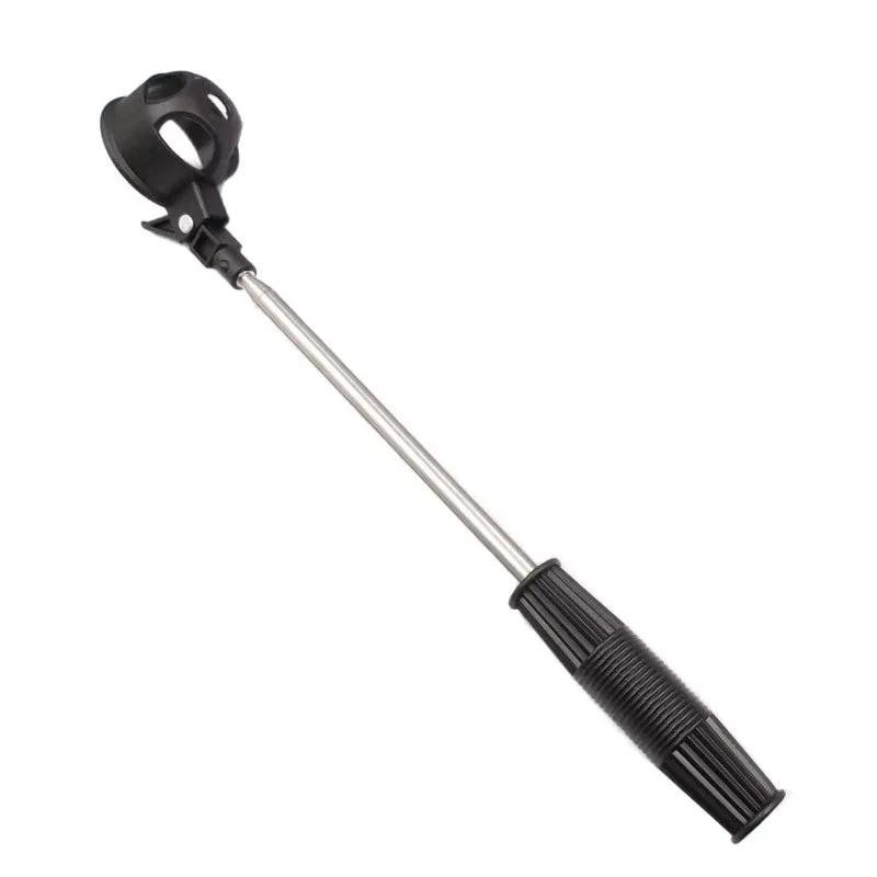 Recogedor de Pelotas de Golf para Agua - Recogedor Telescópico Portátil de Acero Inoxidable con Cuchara de Bloqueo Automático