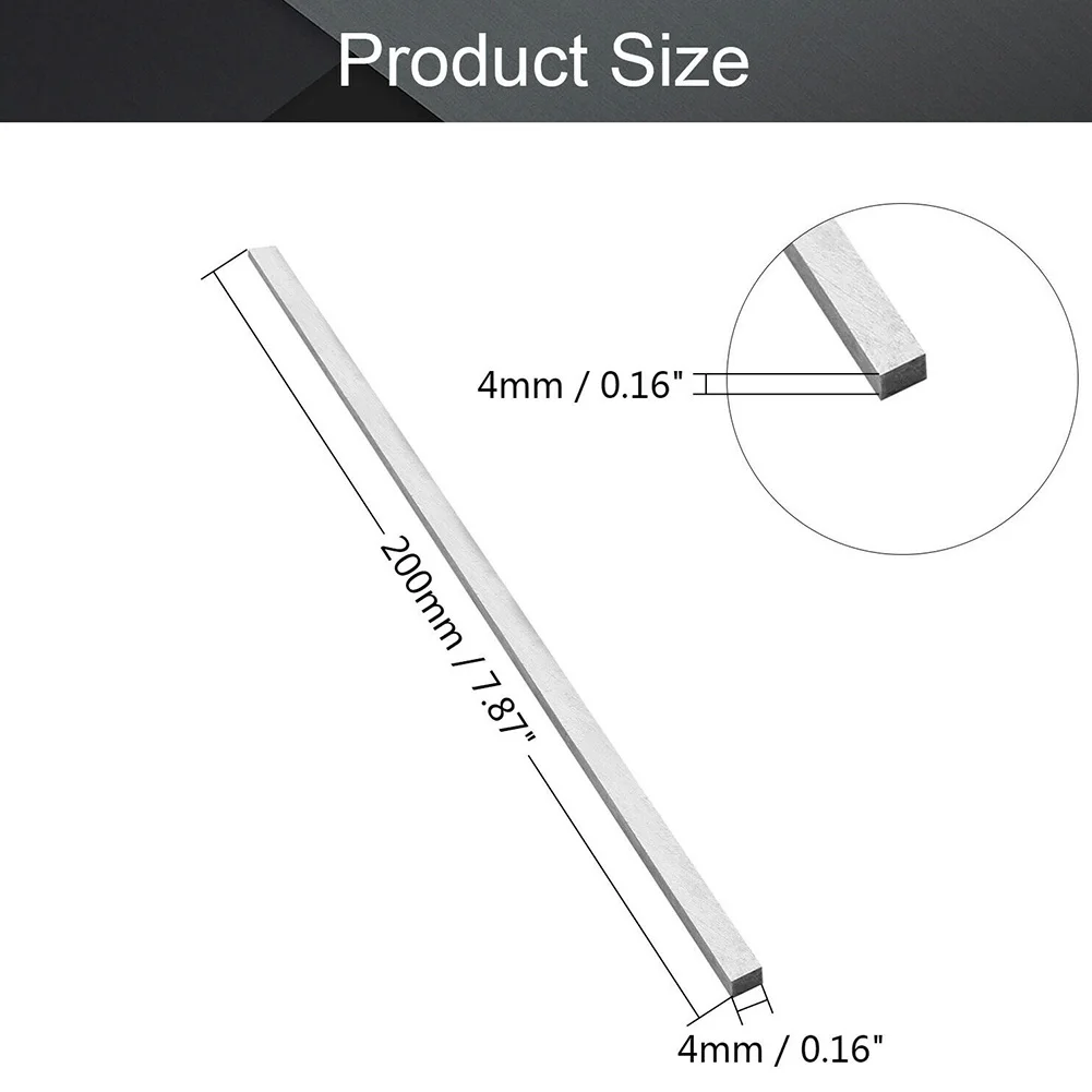 200mm Length Tool HSS Square Bar For Lathe Operations Cutting Engraving Integrated Structure For Automatic Lathes