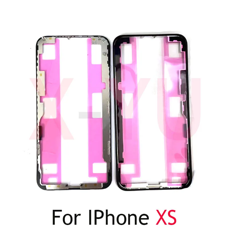 Front Bezel For Apple iPhone X XR XS Max LCD Middle Frame Holder Housing Replacement Repair Parts