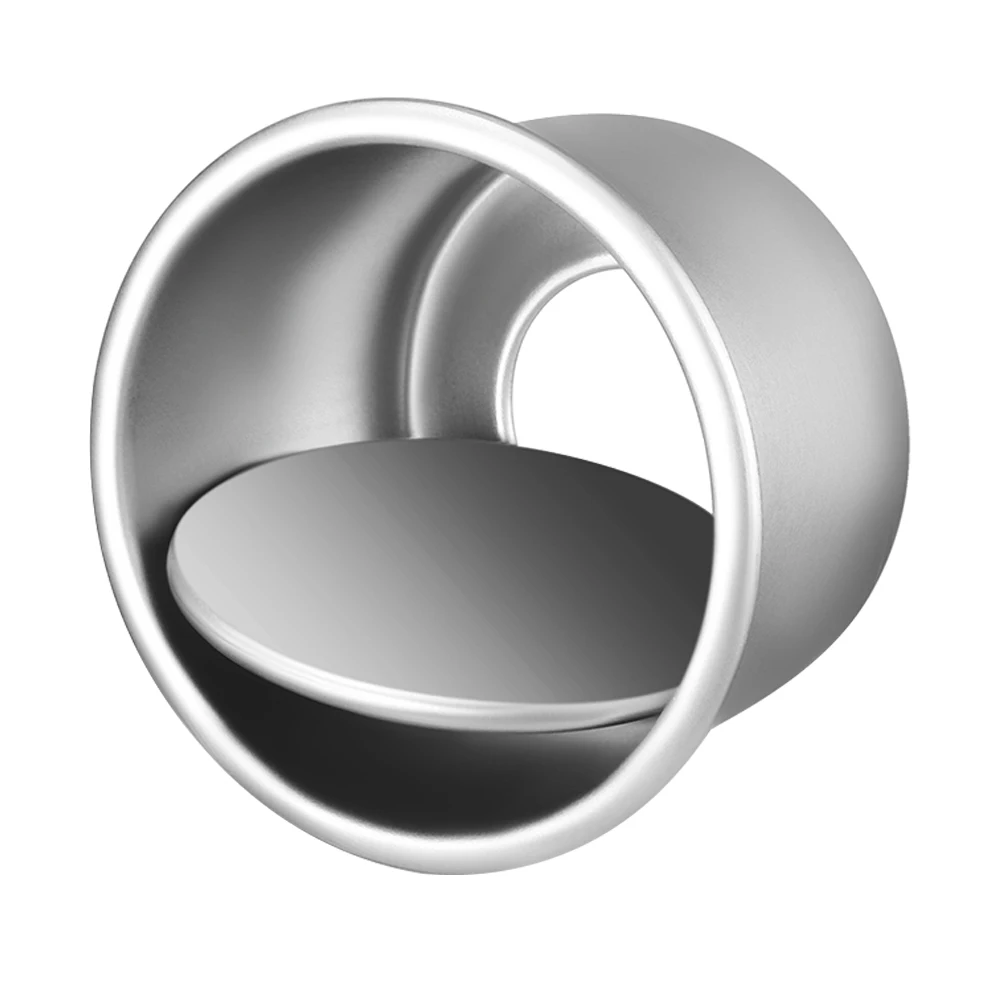 

Aluminum Alloy Pan Cake Mold 2inch Detachable Bottom Cake Tins For Baking Non stick Baking Pan Mini Tins for Families