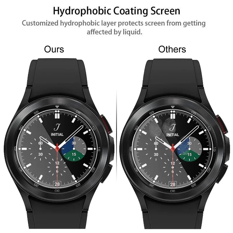 Screen Protector for Samsung Galaxy Watch 4 Clasisic Tempered Glass for Samsung Watch 4 Classic 46MM 42MM Protective Film Foil