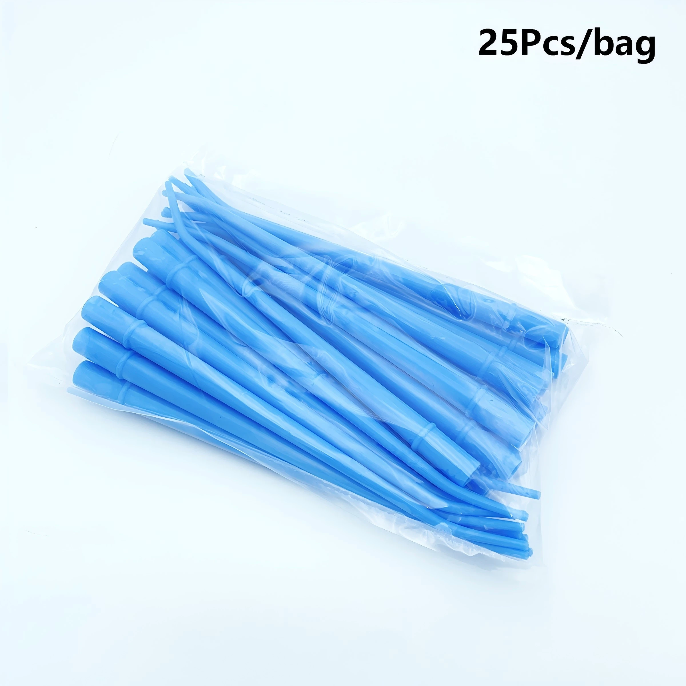 25PCS Dental Suction Tips Dentistry Clinic Surgical Dental Suction tube Dentist Tools Disposable aspirator Saliva Ejector