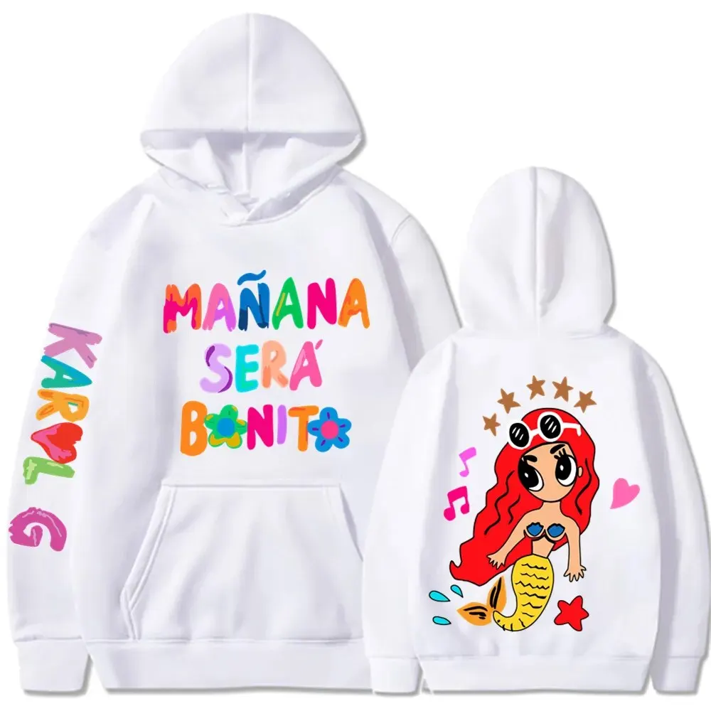 Manana Sera Bonito Hoodie Karol G Manana Sera Bonito Hoodie Tomorrow Will Be Nice Graphic T Shirts Men/women Sweatshirt