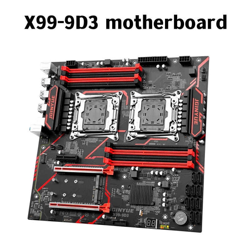 E5 2696 V3 - JGINYUE X99-9D3 Anakart DDR3 E-ATX Oyun