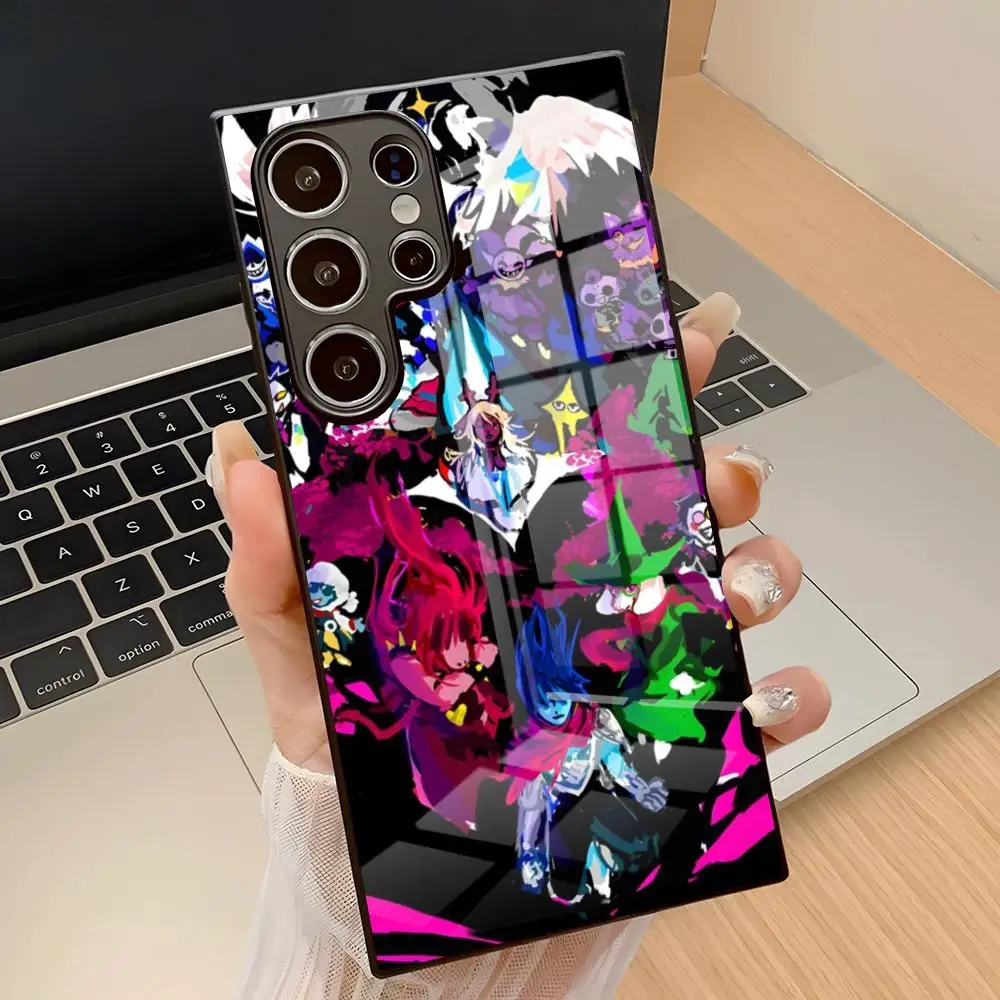 D-Deltarune Ralsei Phone Case For Samsung A17 S26 Ultra S24 25 Fe S22 S20 S23 21 A57 A37 A54 A34 A53 A16 Glass Cover