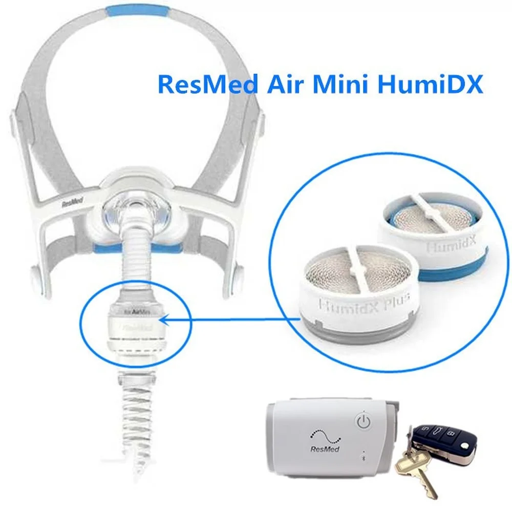 1Pcs CPAP Filters ResMed AirMini Ventilator Anhydrous Humidifier Moisturizing Artificial Nose Filter ResMed Filter Cotton