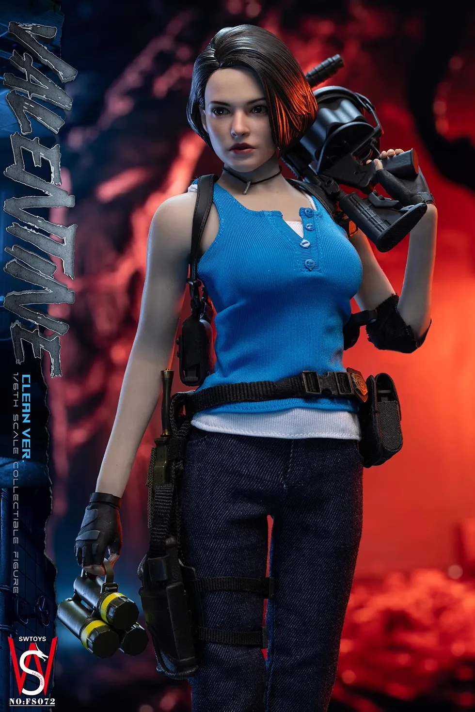 SWTOYS FS072 FS073 1/6 Soldier Valentine Normal & Battle Damage