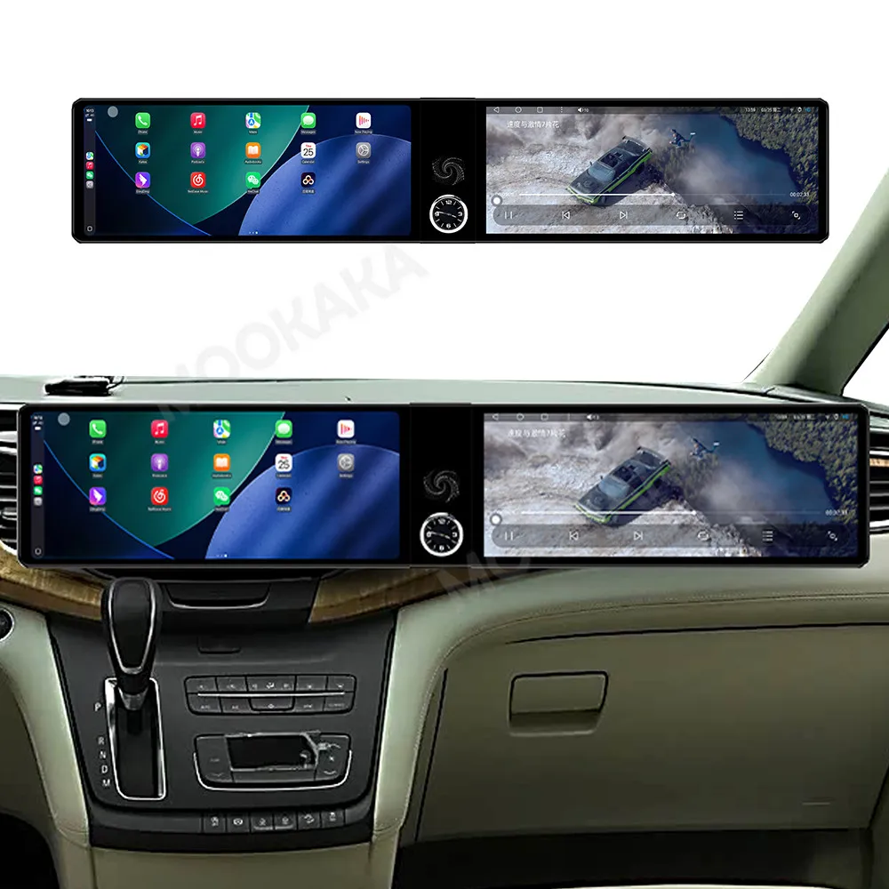 

12.3 inch Dual Screen 8+128GB Android 13 Car Radio Stereo Multimedia Player for Buick GL8 2005 - 2019 GPS Navigation Head Unit