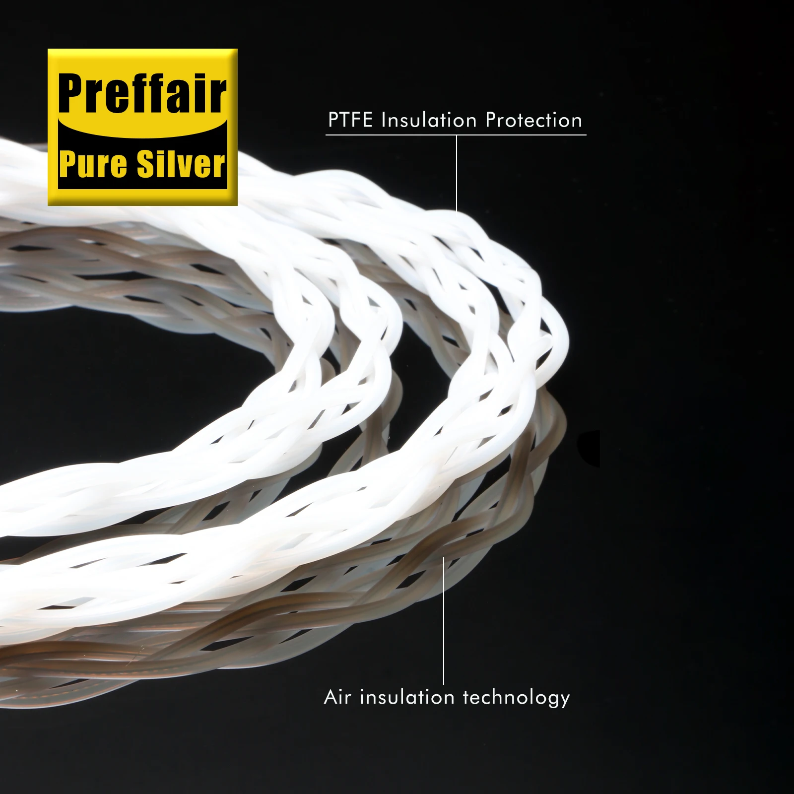 Аудиокабель RCA из чистого серебра Чистые твердые серебряные провода Кабель RCA Позолоченные разъемы RCA Hi-Fi соединительный разъем для усилителя ЦАП