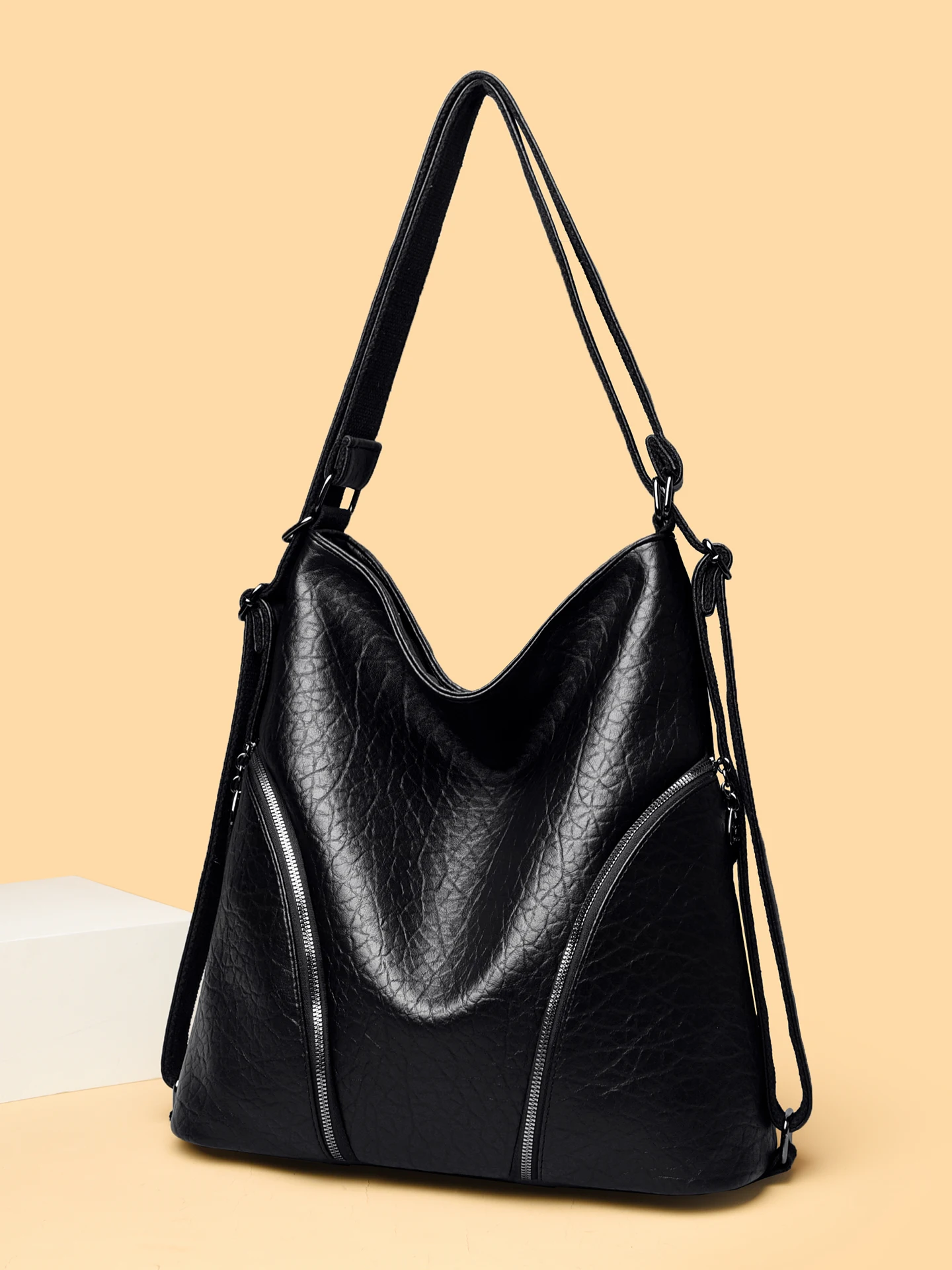large-capacity-casual-hobo-tote-bag-women's-single-shoulder-crossbody-bag-travel-commuting-bag-vintage-style-soft-handle