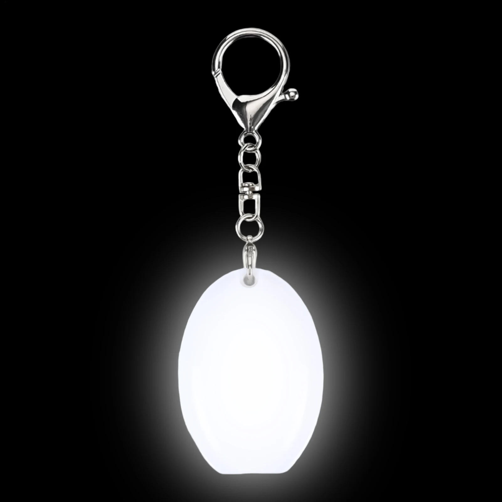 Bag Light Oval Shape Mini Travel Accessory Keychain Lamp Rechargeable Purse Flashlight for Women for Girls Mother Backpack