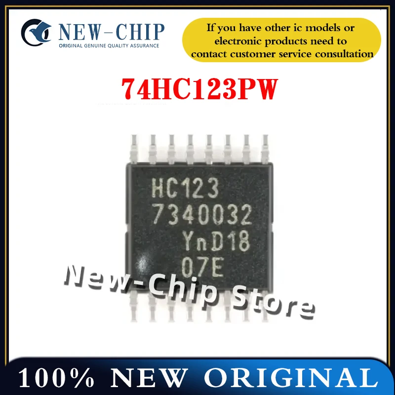 5PCS-200PCS/LOT 74HC123PW,118 TSSOP-16  New Original HC123
