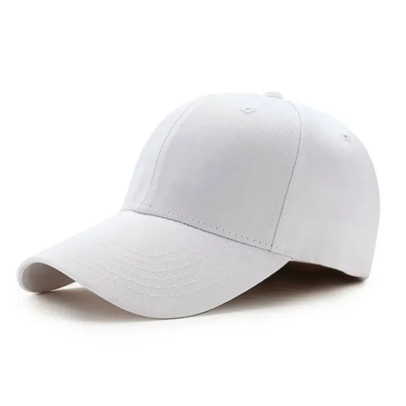 Men Women Fashion Casual Simple Baseball Cap Solid Color Cotton Hat Black Pink White Wine Red Blue Snapback Best Selling 2023