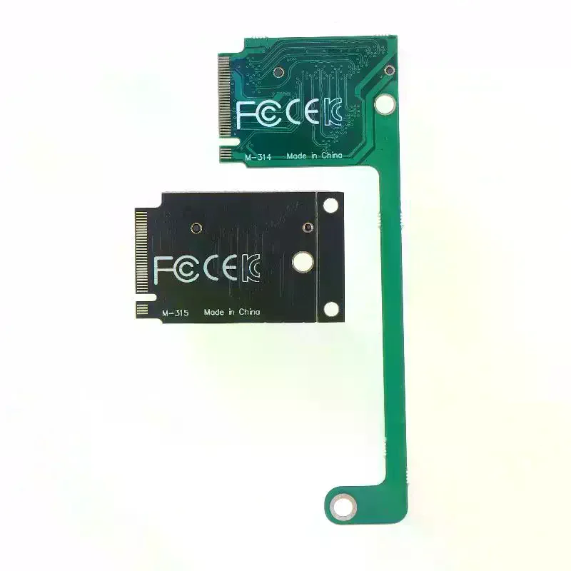 1 Set NVME M-Key M.2 PCIE 4.0 Adapter Long/Short For Rog Ally Handheld Conversion 2230 To 2280 SSD Hard Drive Expansion Board