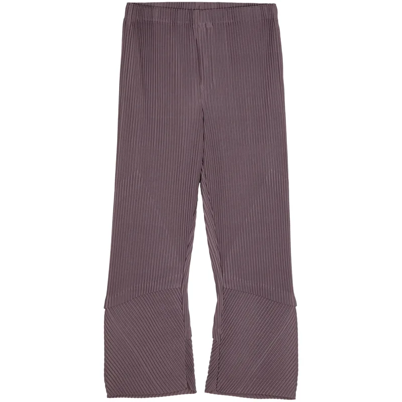 ISSEYS Minimalist Collection - Advanced Design - Pleated Casual Loose-Looking Patchwork Comfortable Pants - MIYAKES
