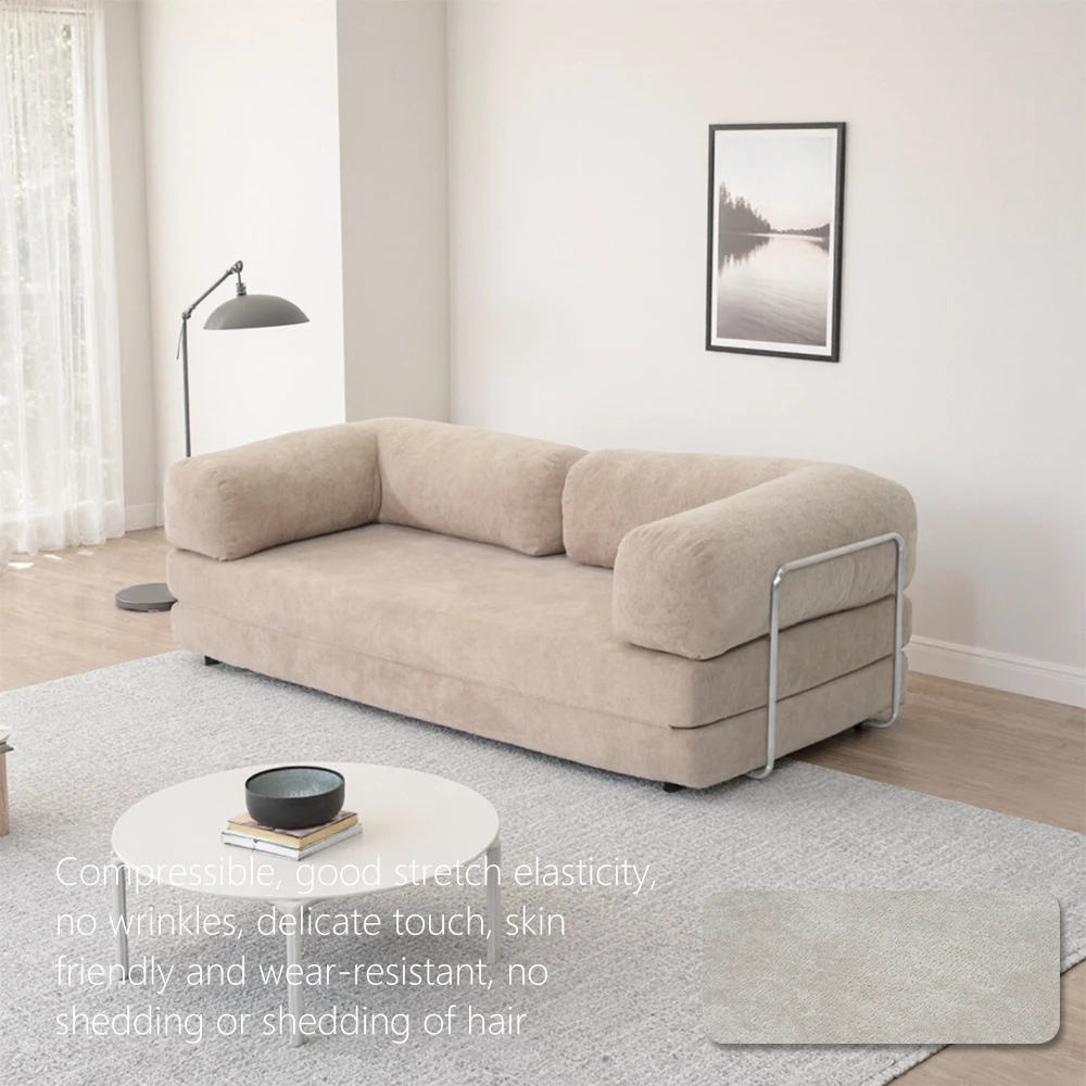 Wholesale Comfortable Compressed Custom Color Sectional Sofa Set Fabric Modern Foldable Living Room Hotel Hospital School