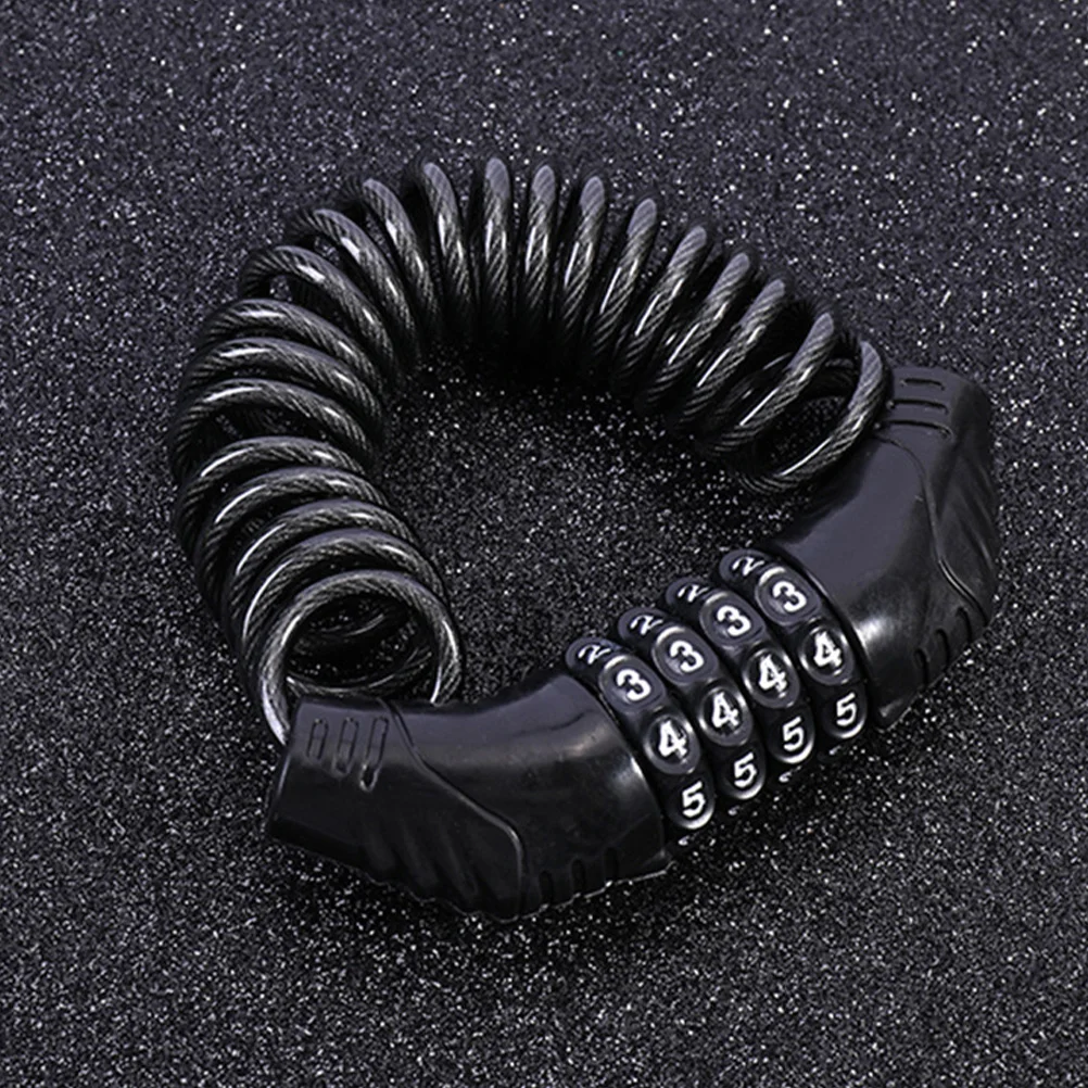 

2 Pcs Bicycle Lock Bicycles Code Extendable Steel Password Waterproof Bike Cable Bold Anti Theft