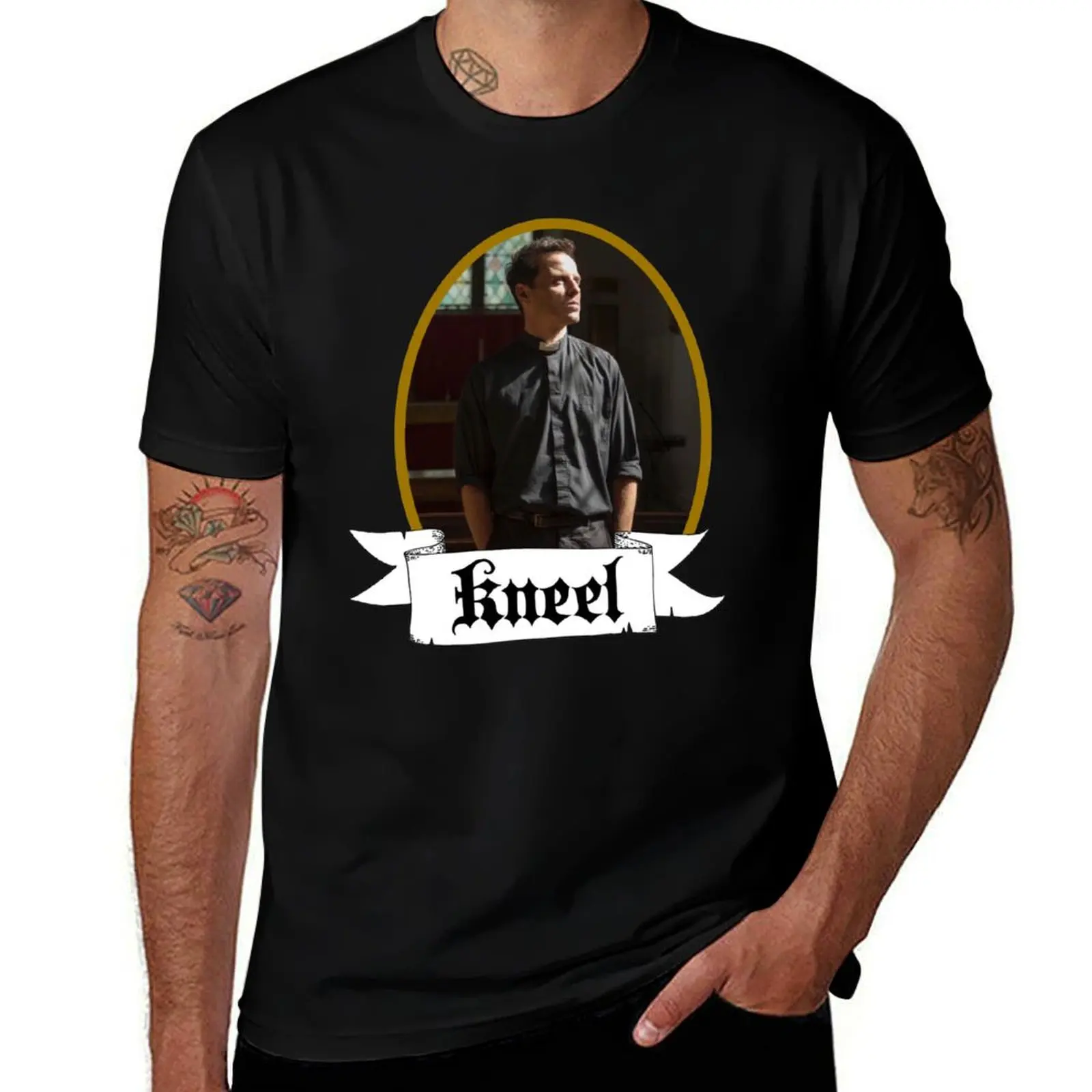 

Fleabag sexy priest #3 T-Shirt man t shirt designer t shirts with prints T-Shirt