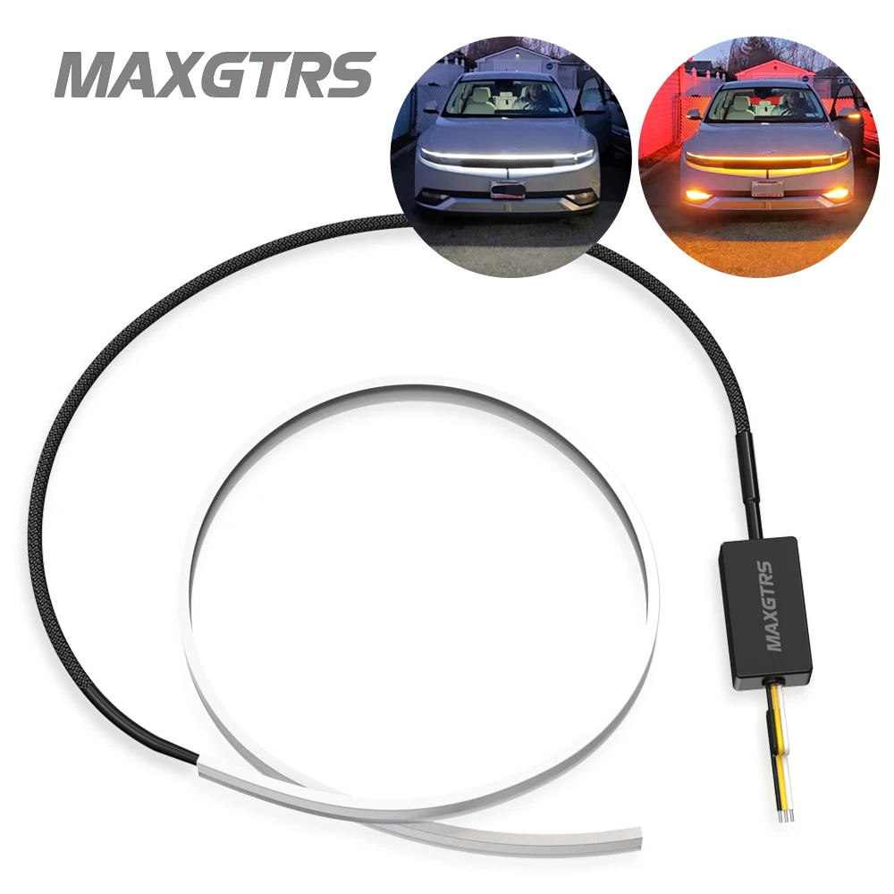 

Super Bright 60CM Led Daytime Running Light Strip Scan Lighting Decoration Auto Car Ambient Neon Lamp Atmosphere Backlight 12V