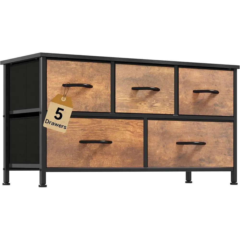 

TV Stand, abric Tower with 5 Ders, Drer or Bedroom, Storage Tower, Chest o Ders or Closet, Living Room, Hallway