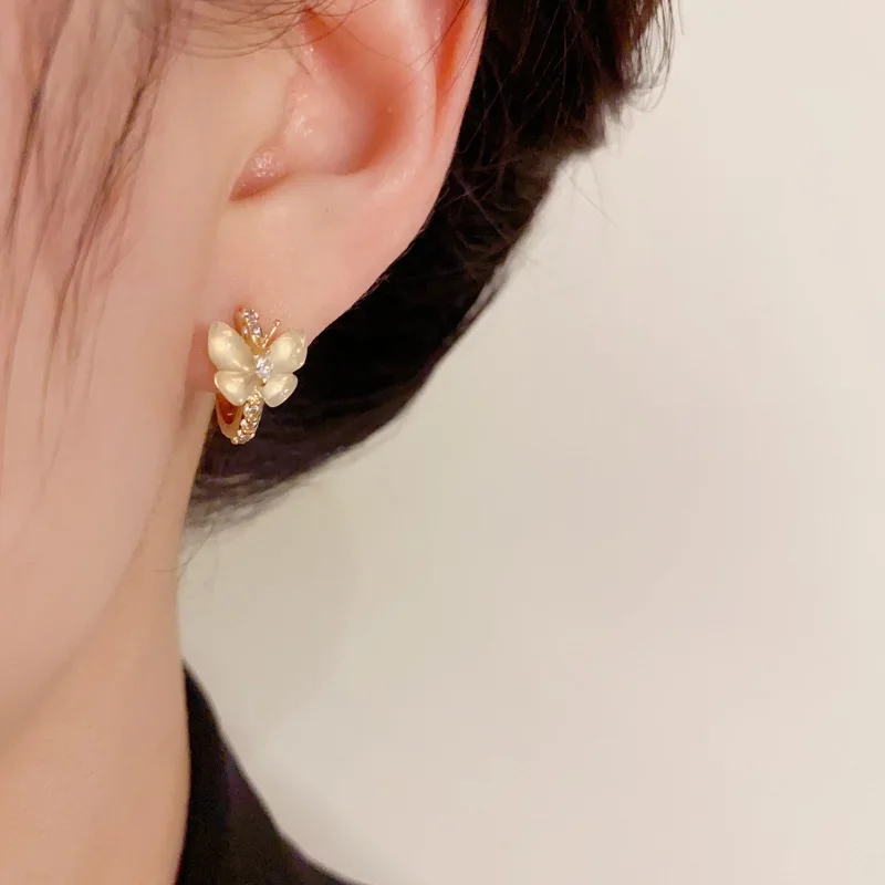 أقراط الزركون للنساء والفتيات، وألماس لامع رائع ومجوهرات فاخرة وخفيفة الوزن