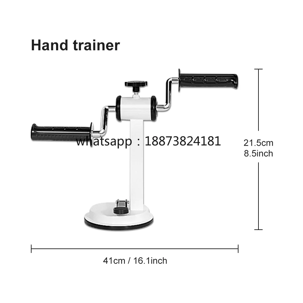 Arm Exerciser Arm Bike Hand Rehabilitation Trainer with Strong Suction&Adjustable Resistance Home Fitness for Seniors fast