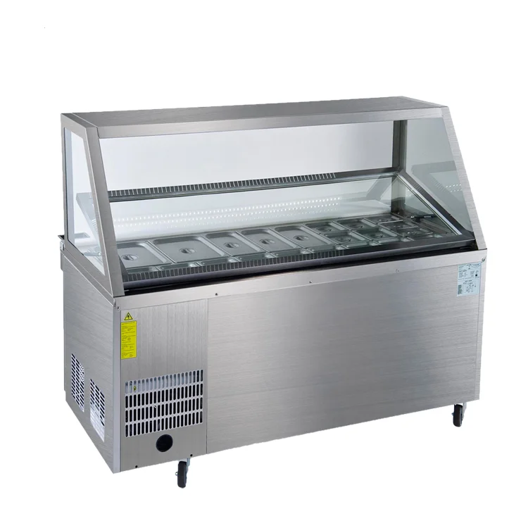 Restaurant Equipment Commercial Salad Sandwich Display Refrigerator