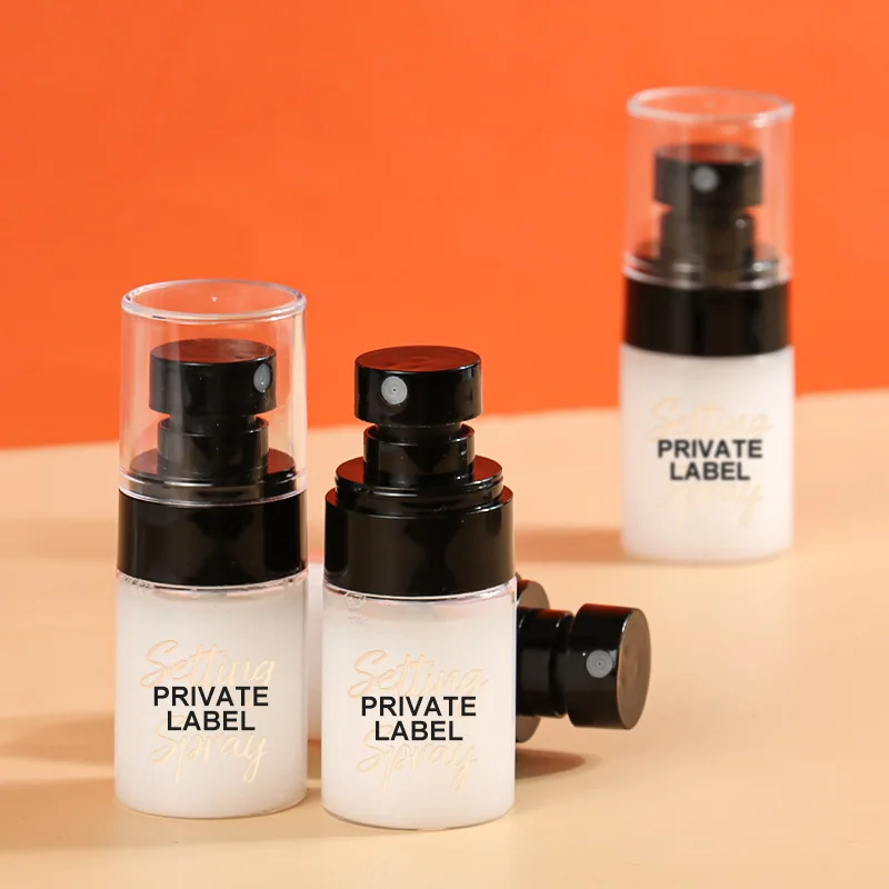 Polvo en aerosol con ajuste de etiqueta privada, maquillaje personalizado a granel, antisudor, control de aceite, humedad, maquillaje coreano