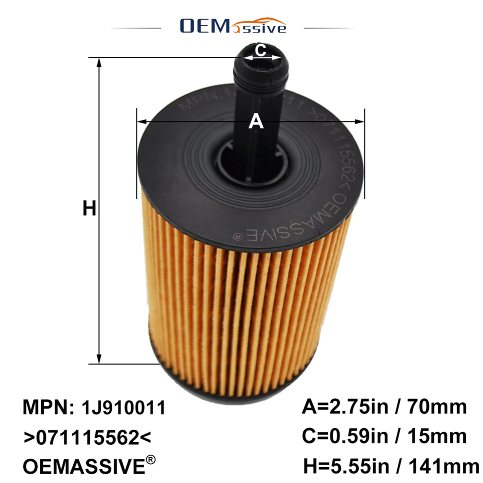 Oil Filter For Audi A2 A3 A4 Skoda Praktik VW Derby Transporter Ford Galaxy Dodge Avenger Caliber Chrysler Seat