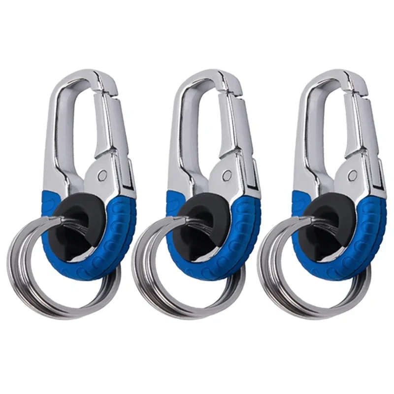 Sleutelhanger Voor Mannen Van Roestvrij Staal Met Haak Outdoor Karabijnhaak Klimmen Sleutelring Accessoires Stevige Riemclip sleutelhanger heren roestvrij staal sleutelhanger sleutelring sleutelclip