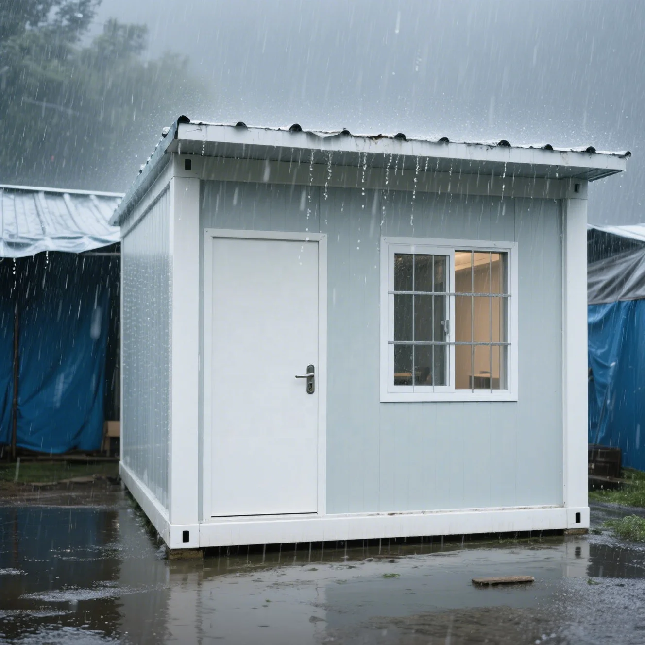 Container Modular House  with Eco-friendly Materials Solar Panel CE SAA Certified Vacation Hotel  Villa Living Prefabricated