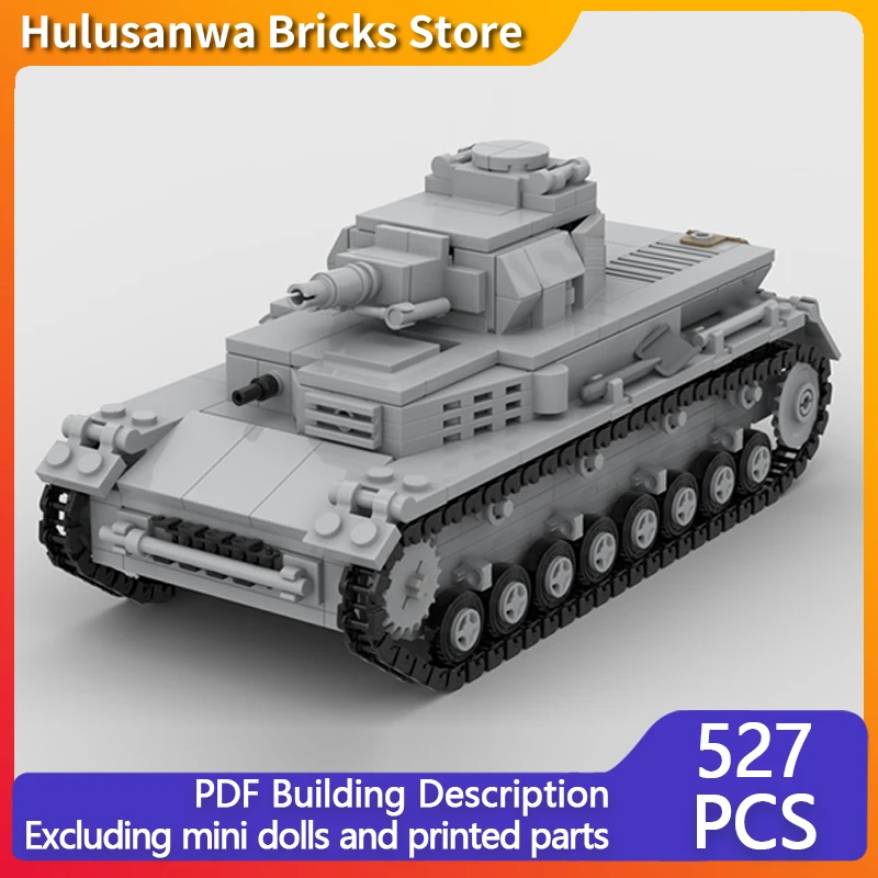 

Panzer IV Ausf D WW2 Военные танки Модель MOC Строительные кирпичи Военное оборудование Модульные технологии Подарки Сборка Детские игрушки Костюм