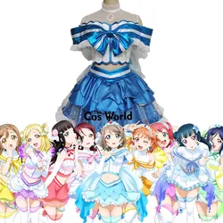 Love Live Sunshine Aqours Koini Naritai Aquarium Fishtail Takami Chika Kurosawa Dia Ruby Customizable Anime Cosplay Costumes