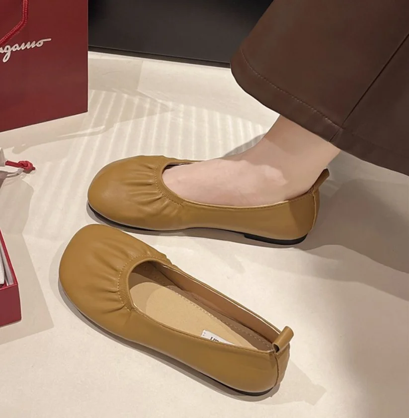 

2025 г. Женские туфли Лолиты на плоской подошве с квадратным носком в стиле ретро, туфли Мэри Джейн с пряжкой и одним словом, женские балетки