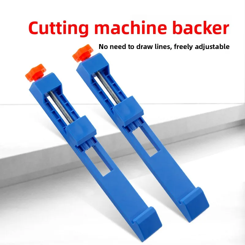 1pc Adjustable Cutting Machine Base Guide Circular Saw Milling Positioning Clamps Cutting Machine Edge Guide Positioner Tool