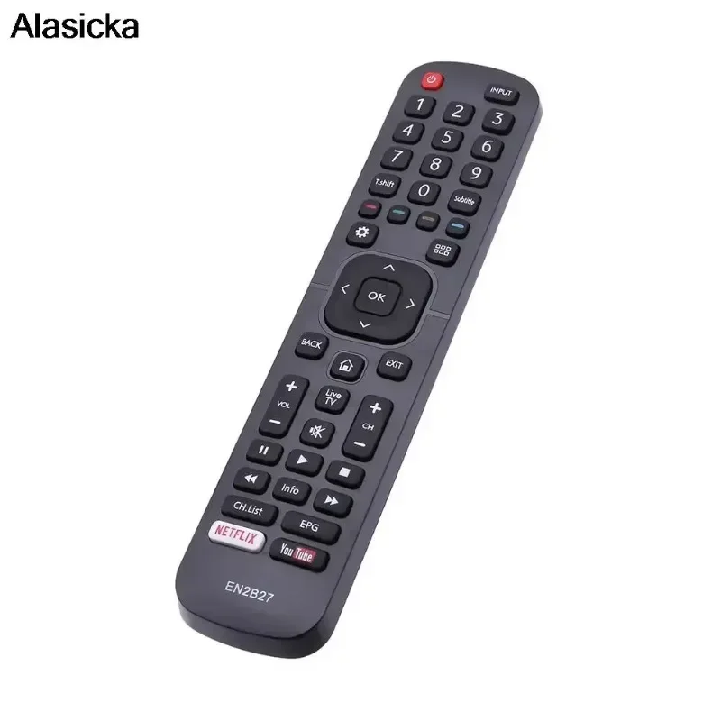 Universal Remote Control Replacement EN2B27 for Hisense LCD LED Smart TV 32K3110W 40K3110PW 50K3110PW 40K321UW 50K321UW 55K321UW