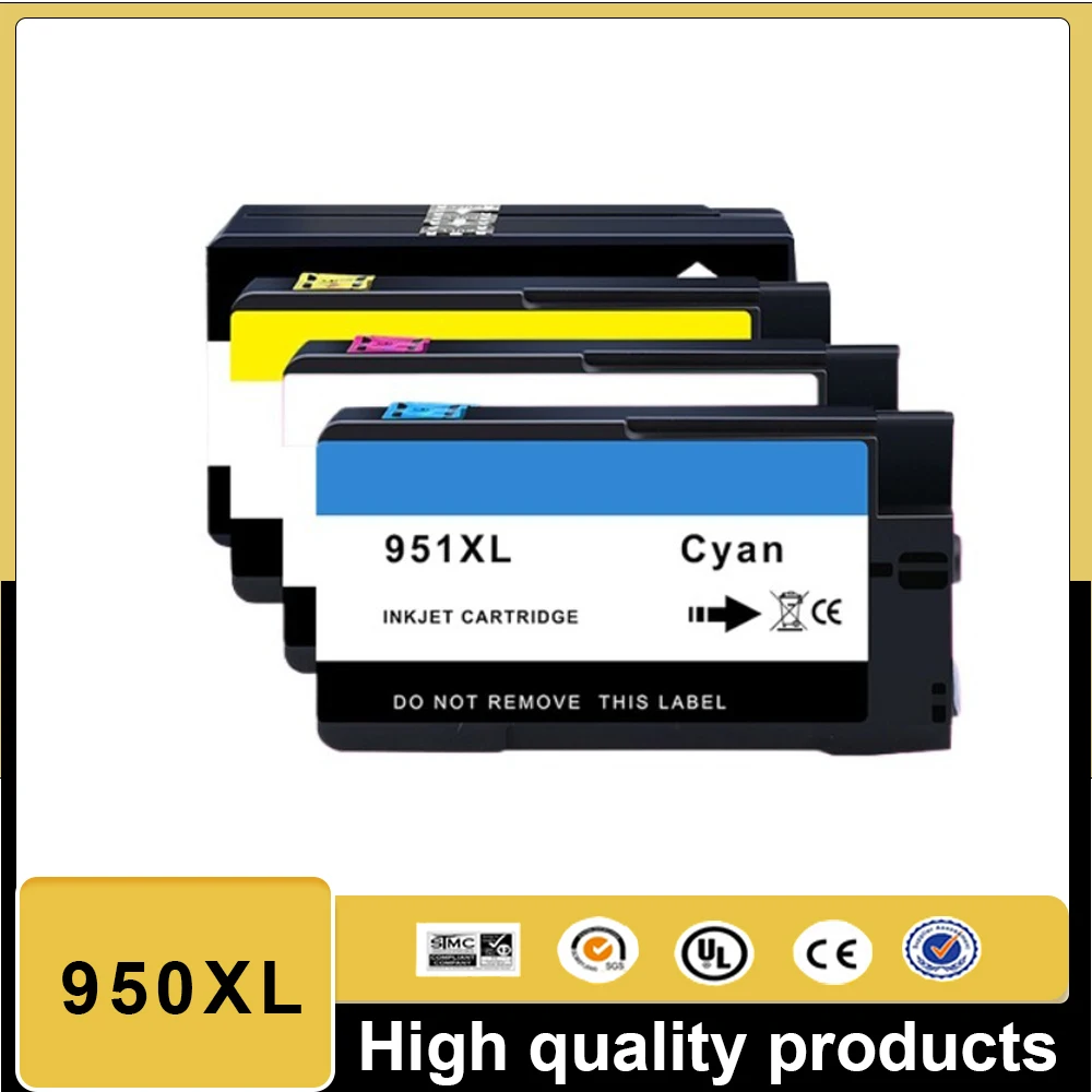 

950XL 951XL Ink Cartridge Compatible with HP 950 951 HP950 HP951 for HP OfficeJet Pro 8100 8600 8610 8630 8650 8660 251dw 276dw