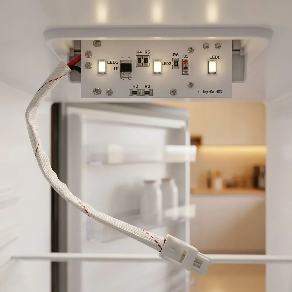 Gadget Bright LED Interior Lamp As Shown Refrigerator Replacement Lamp Seamless Integration Reliable Performance