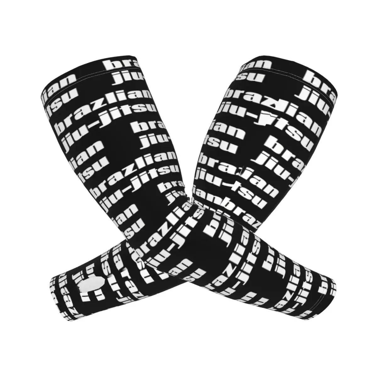 Brazilian Jiu-Jitsu Outdoor Arm Sleeves Sun UV Protection Cover Summer Ice Silk Cycling Tattoo Sleeves