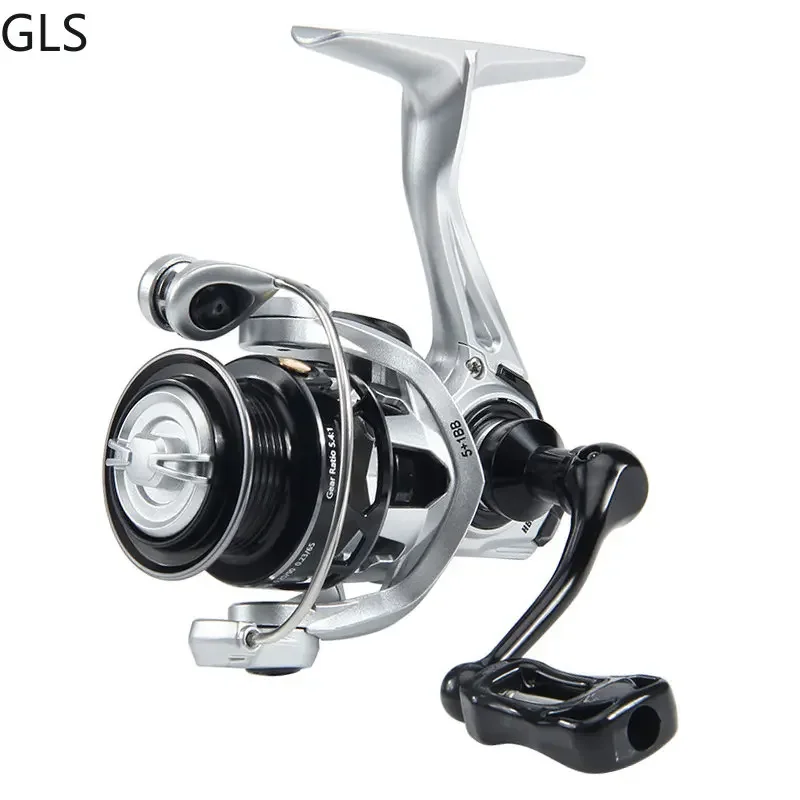 

GLS Lightweight New 5+1BB Small Carbon Fiber Spinning Fishing Wheel 5.4:1 Gear Ratio Super Strong Fishing Reel casting reel