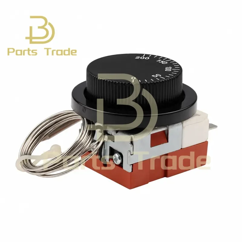 for TS-200SR 3-feet Temperature Controller Switch Knob Thermostat Liquid Expansion Adjustable Water Boiler 0 to 200 Celsius